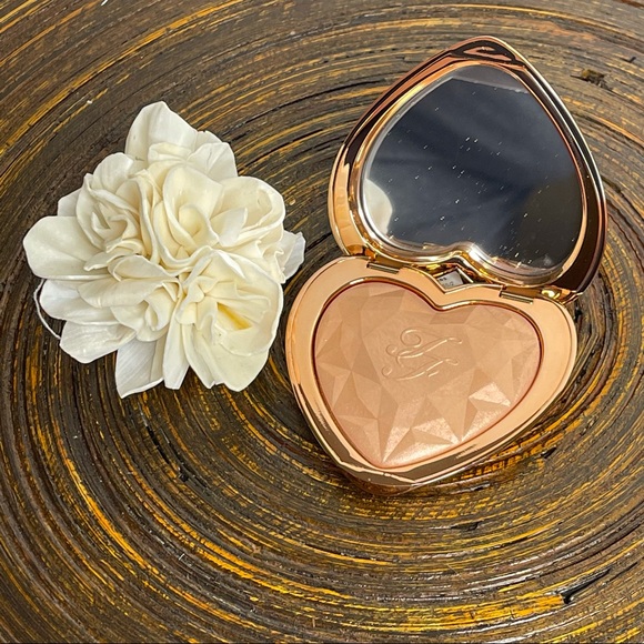 Too Faced Love Light Highlighter Makeup Rose Gold Nwt - Picture 6 of 12
